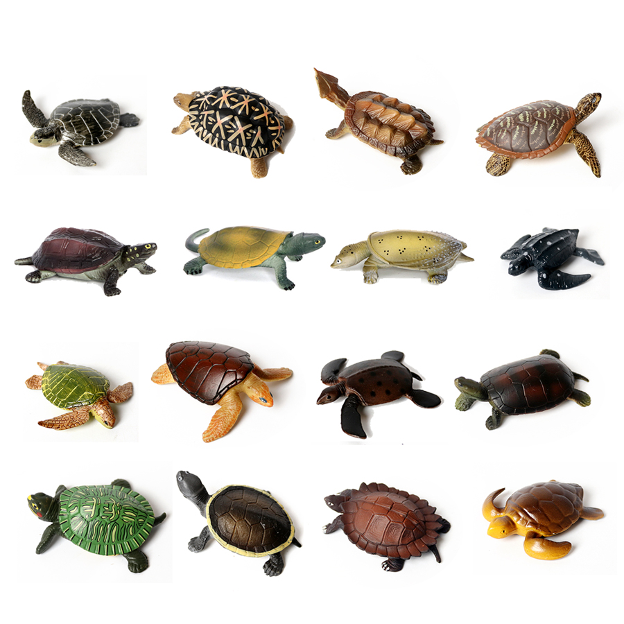 Fish Aquarium Home - Realistic Miniatures Marine Life Sea Turtle