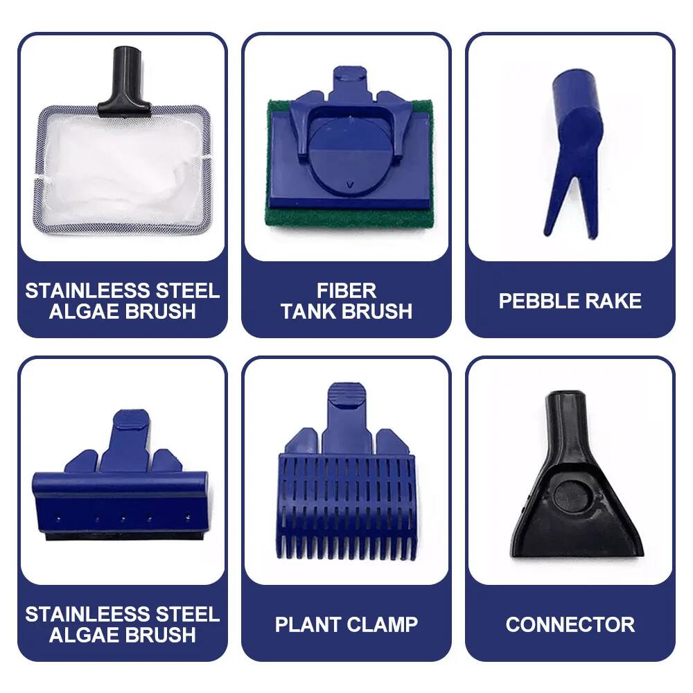 5in1 Aquarium Cleaning Tool Pl - Algae Scraper Blade ulasan dan harga