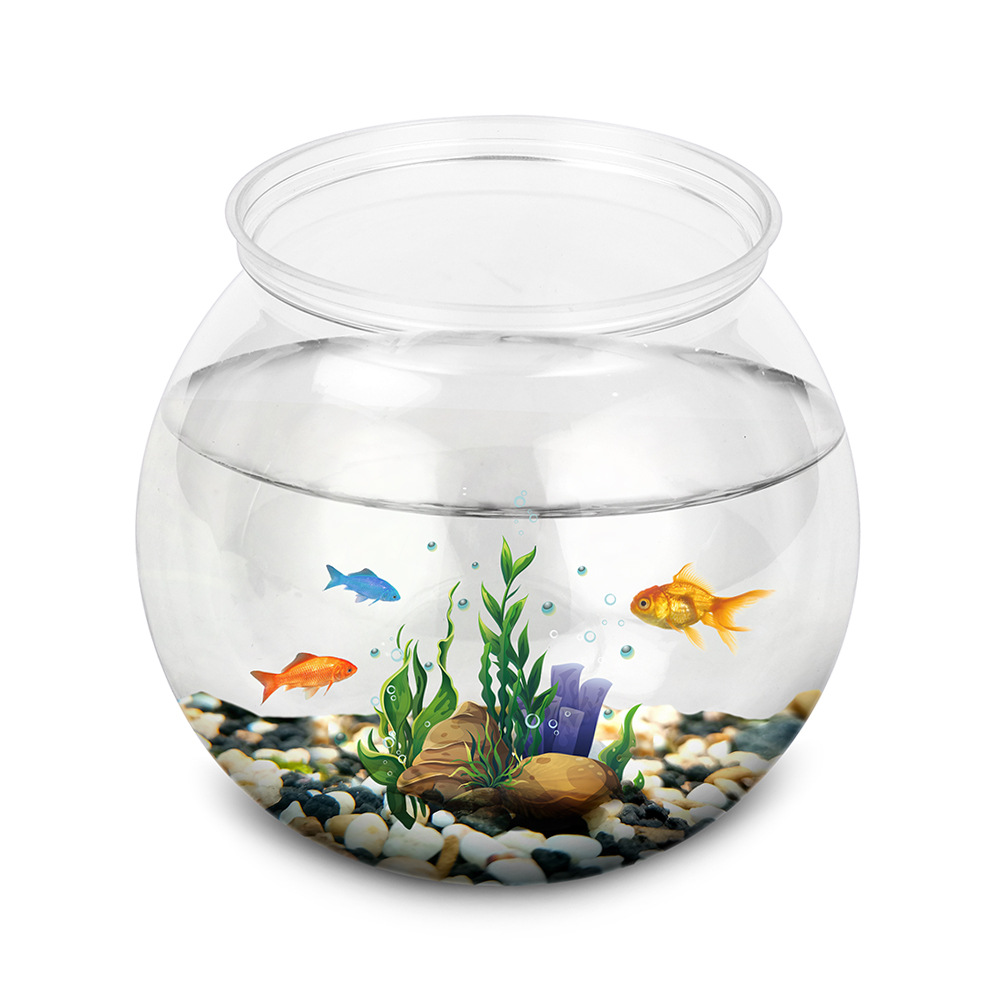 Fish Bowl Plastic L M S Sizes  - Aquarium Fish For Sale ulasan dan harga