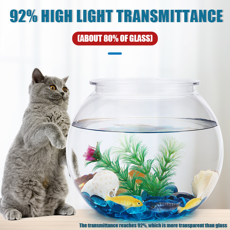 Fish Bowl Plastic L M S Sizes  - Aquarium Fish For Sale ulasan dan harga
