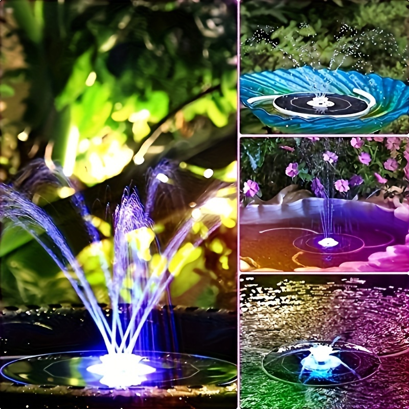 3.5W LED Solar Fountain with B - Aquarium Fish Types ulasan dan harga