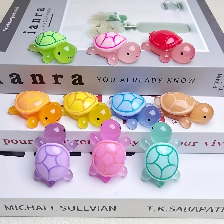 1-20pcs Mini Luminous Turtle H - Fish Aquarium Home ulasan dan harga