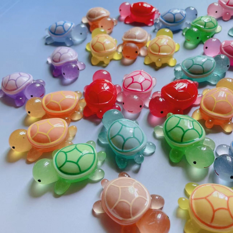 1-20pcs Mini Luminous Turtle H - Fish Aquarium Home ulasan dan harga