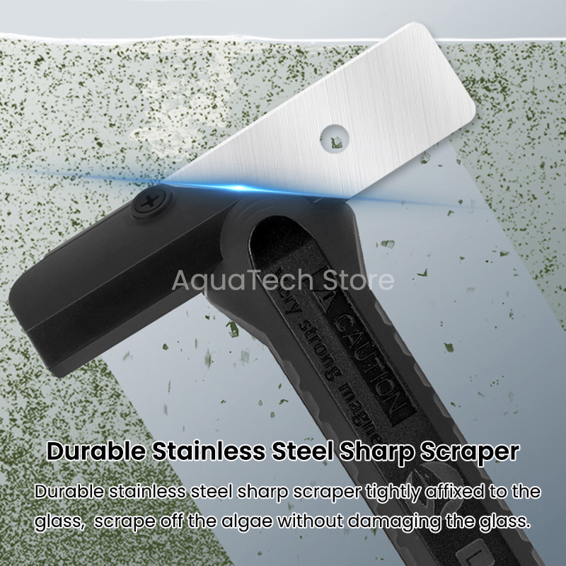 Magnetic Aquarium Fish Tank Gl - Algae Scraper Blade ulasan dan harga