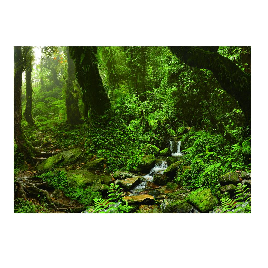 Aquarium Backdrop Poster Vivid - Aquarium Fish Poster ulasan dan harga