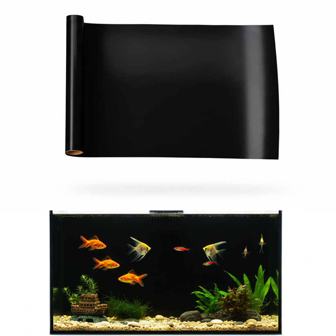 Aquarium Background Static Cli - Aquarium Fish Poster ulasan dan harga