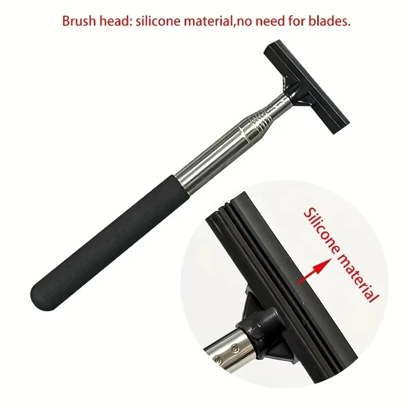 Telescopic Aquarium Scraper Br - Algae Scraper Blade ulasan dan harga