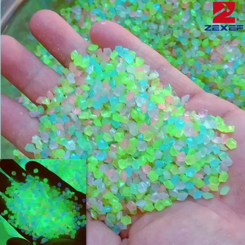 1000pcs 3-5mm Luminous Sand Gl - Aquarium Fish Types ulasan dan harga