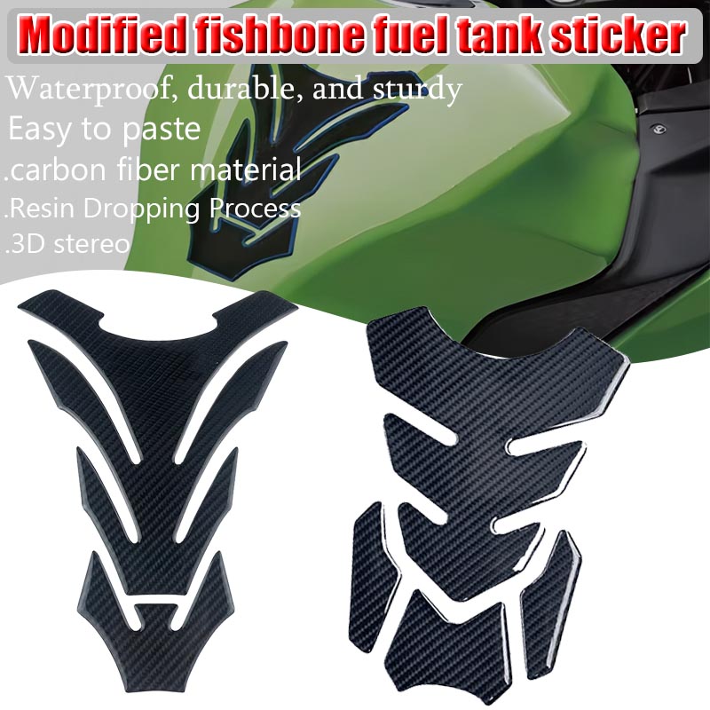 Universal Fuel Tank Sticker Fi - Fish Aquarium Home ulasan dan harga