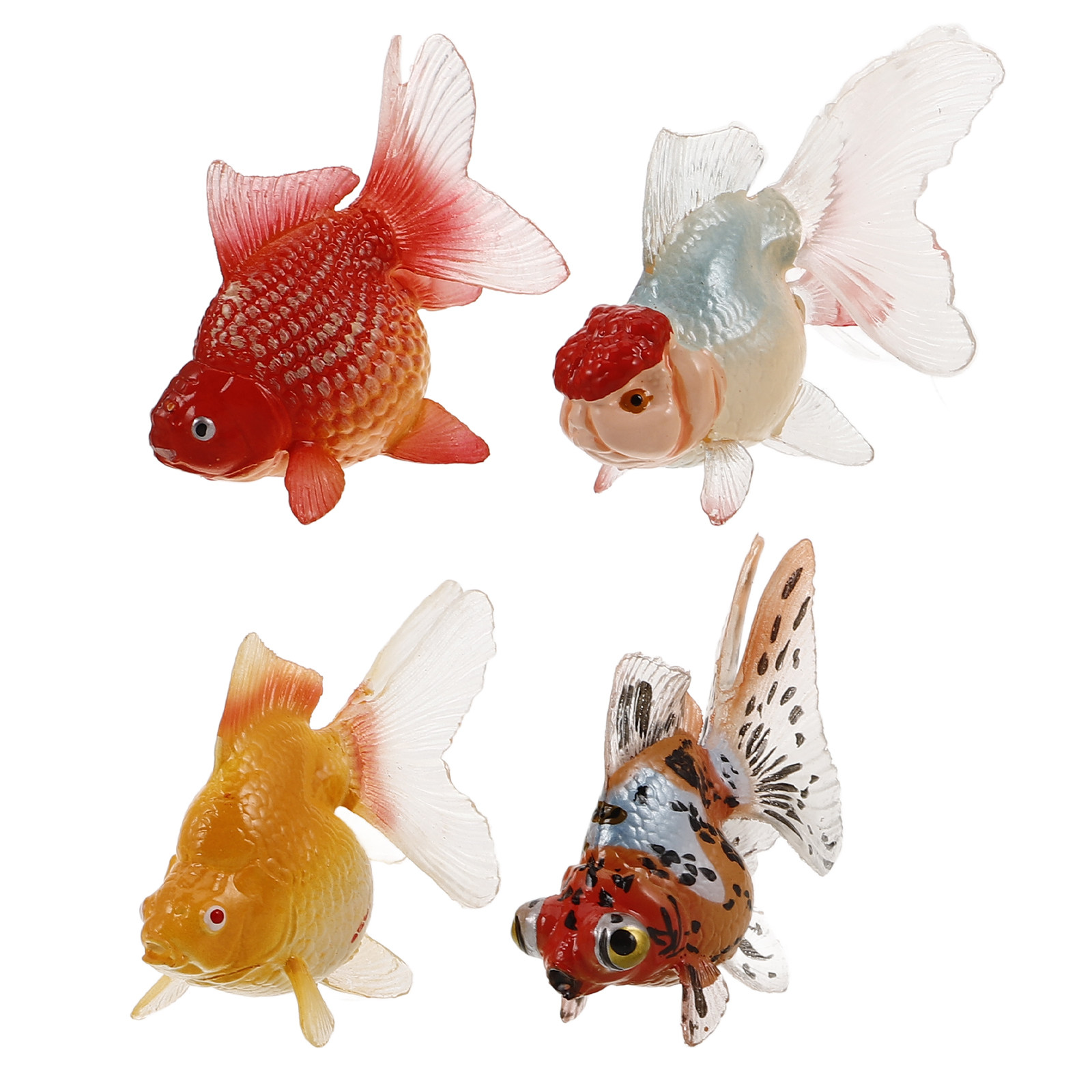 4Pcs Realistic Floating Aquari - Fish Aquarium Home ulasan dan harga