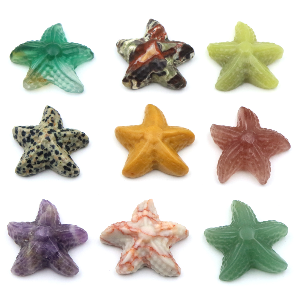 35mm Starfish Shape Statue Mar - Fish Aquarium Home ulasan dan harga