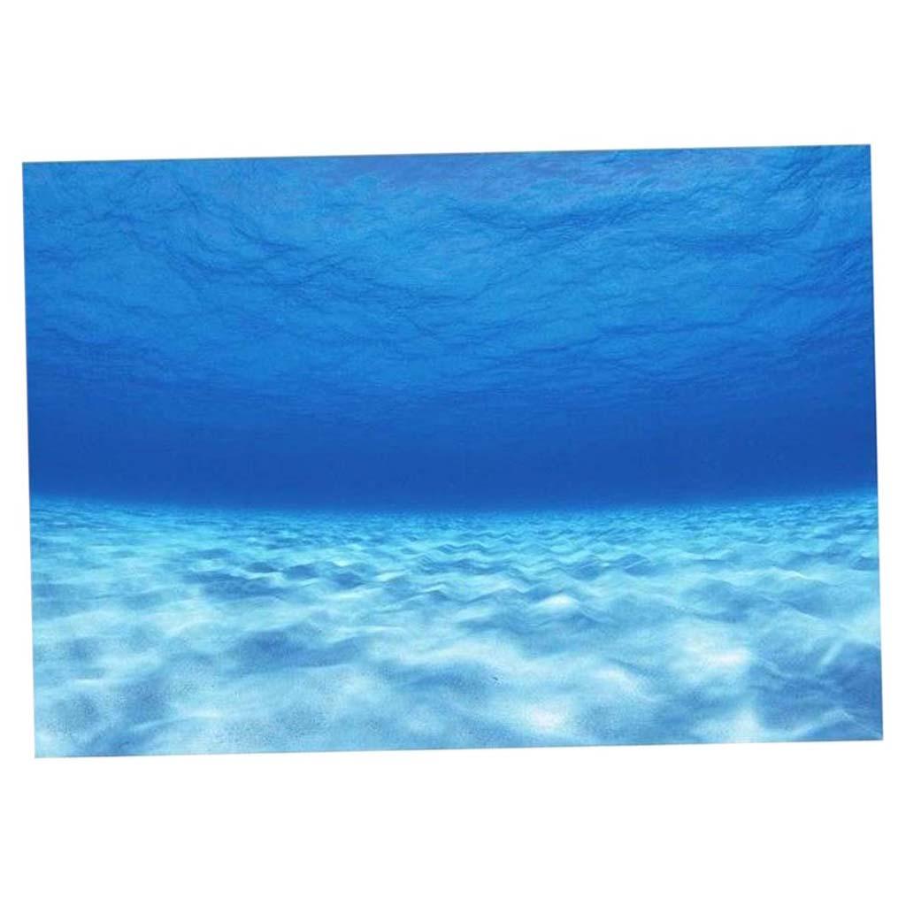 Side Decorative Aquarium Backg - Aquarium Fish Poster ulasan dan harga