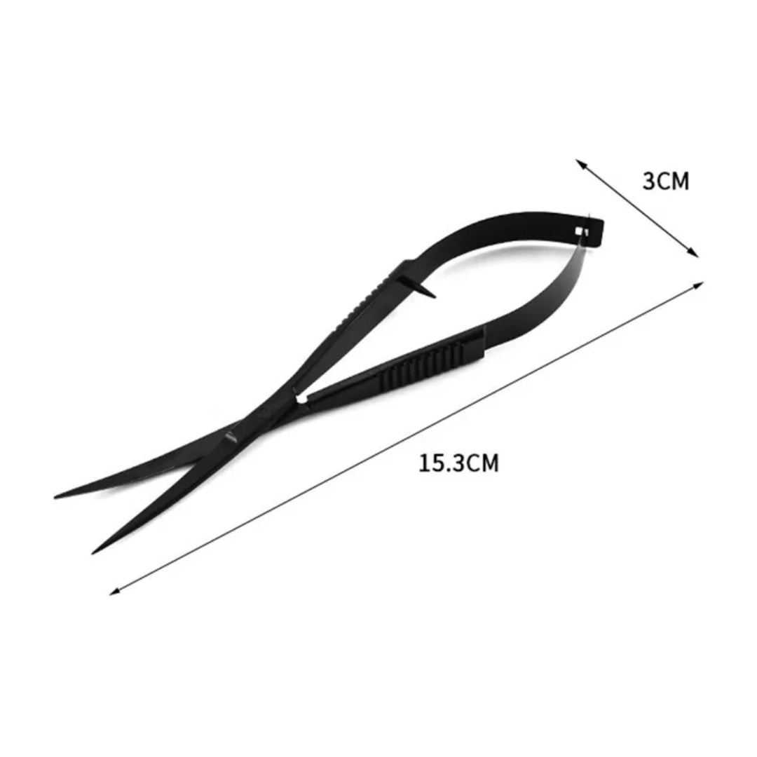 Curved Straight Spring Scissor - Algae Scraper Blade ulasan dan harga