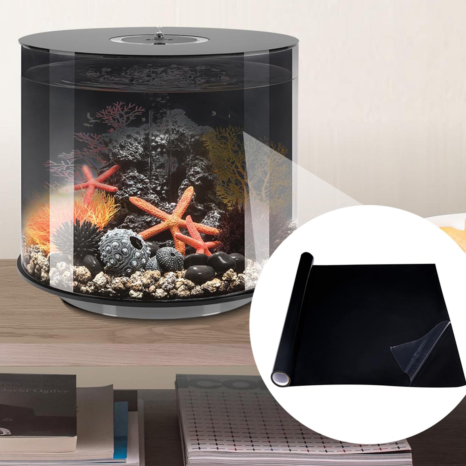 Fish Tank Background Static Cl - Aquarium Fish Poster ulasan dan harga