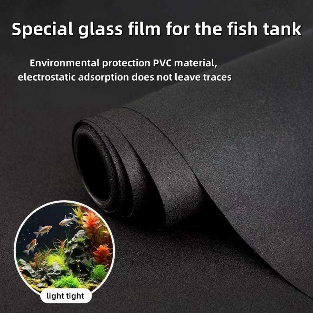 Black Aquarium Background Wall - Aquarium Fish Poster ulasan dan harga