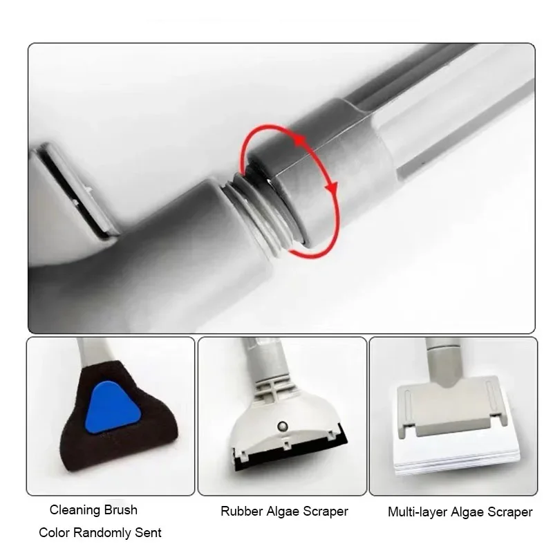 High Quality 3 in 1 Aquarium T - Algae Scraper Blade ulasan dan harga